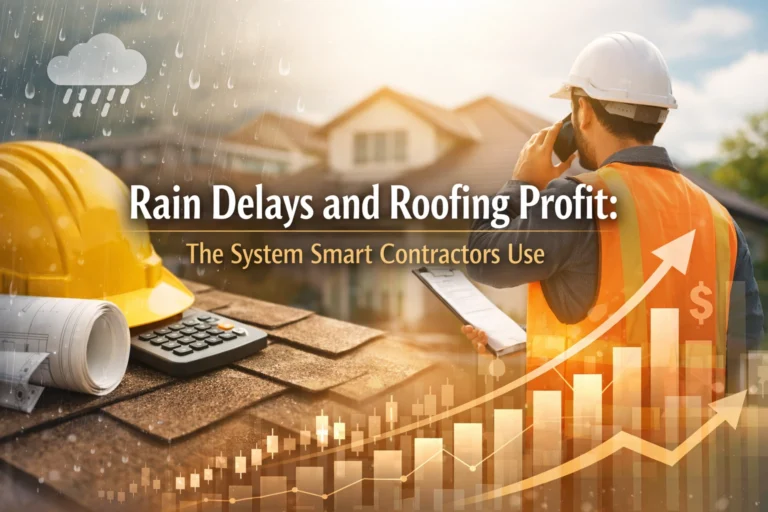 Rain Delays and Roofing Profit: The System Smart Contractors Use