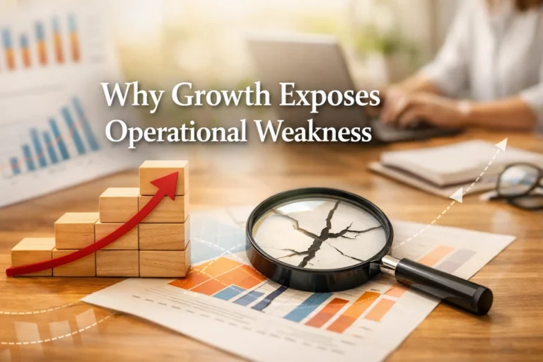 Why Growth Exposes Operational Weakness