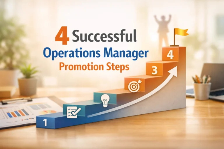 4 Successful Operations Manager Promotion Steps