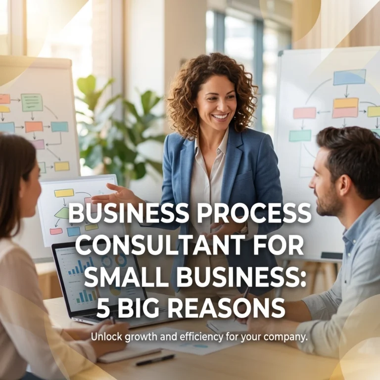 Business Process Consultant for Small Business: 5 Big Reasons