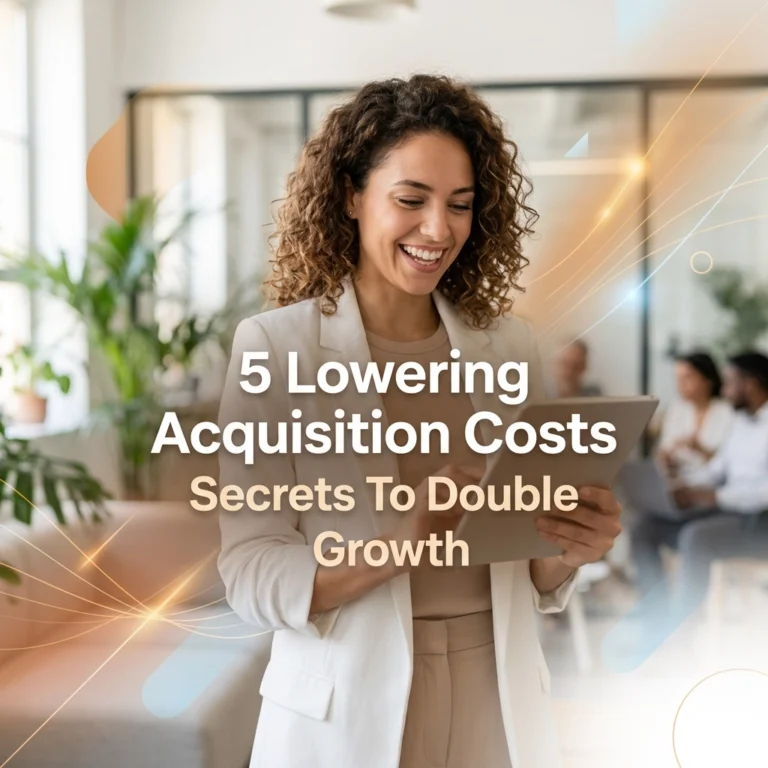 Lowering acquisition costs: 5 secrets to double growth
