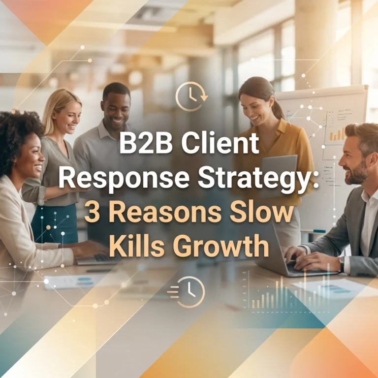 B2B Client Response Strategy: 3 Reasons Slow Kills Growth