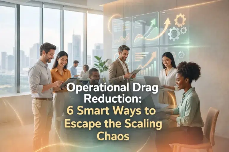 Operational Drag Reduction: 6 Smart Ways to Escape the Scaling Chaos
