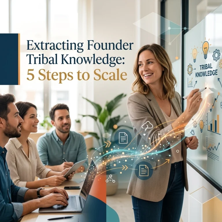 Extracting Founder Tribal Knowledge: 5 Steps to Scale