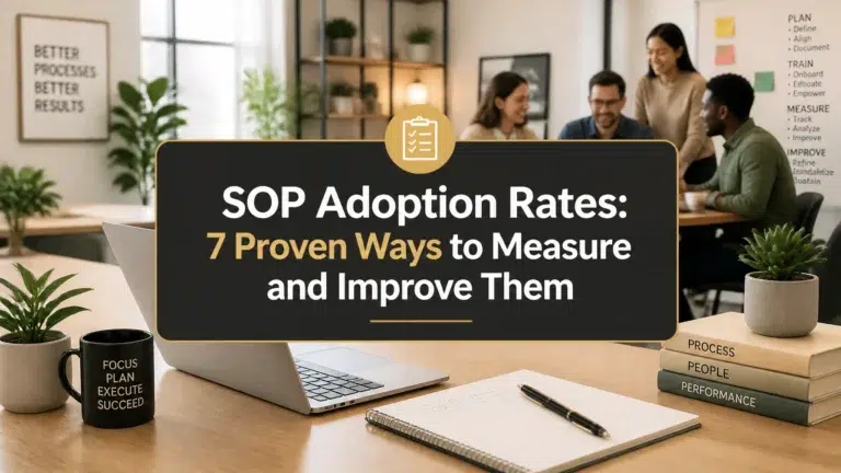 SOP Adoption Rates: 7 Proven Ways to Measure and Improve Them