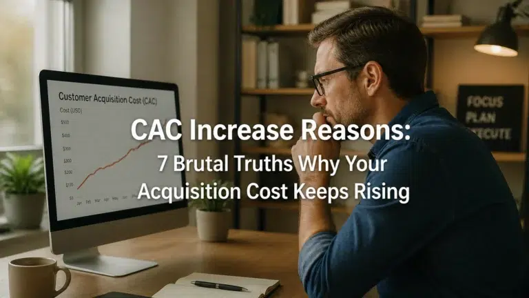 CAC Increase Reasons: 7 Brutal Truths Why Your Acquisition Cost Keeps Rising